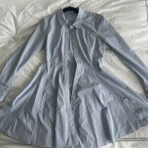 BCBGeneration Fit and Flare Collared Dress